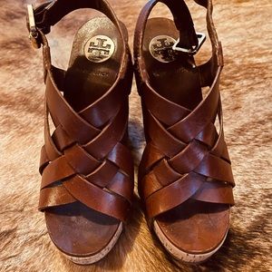 Tory Burch wedge sandal size 6